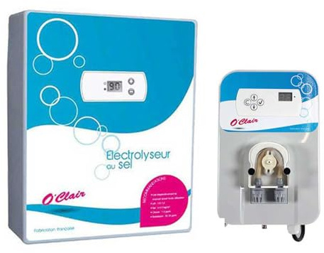 Pack électrolyseur + régulateur ph o'clair s90