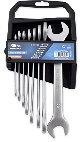 Ferrestock FSKLLT008 Juego de llaves fijas de 8 piezas