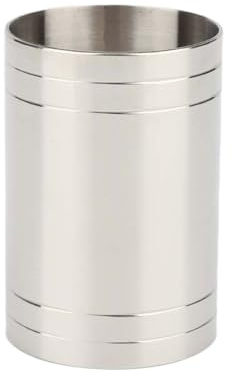 Medidas de la barra de dedal Tophomer de acero inoxidable, 25 ml, medidas de vino, tazas medidoras de vino, bebidas/vino/bar/licor Jigger 50 ml