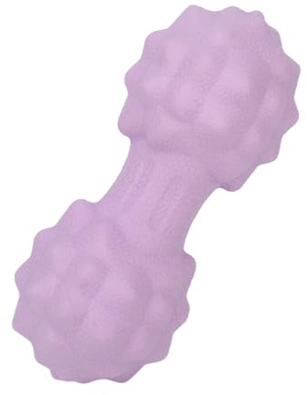 Palla per massaggi alle arachidi, Design Ergonomico Doppia Palla di Massaggio Lacrosse Facile da Usare Curva di Regolazione del Massaggio Multidirezionale per Esercizio (PURPLE)