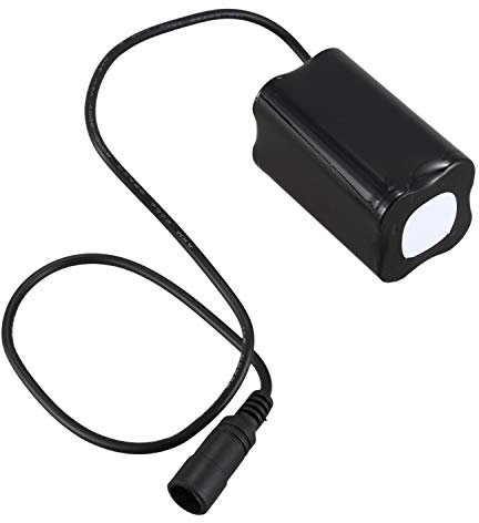 Jenbnoau Paquete de Bateria Recargable 6000mAh 8.4v Bicicleta Linterna Frontal +