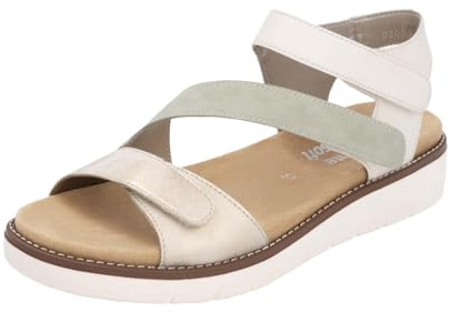 Remonte Sandales à lanières D2050 pour femme, Beige 62, 41 EU