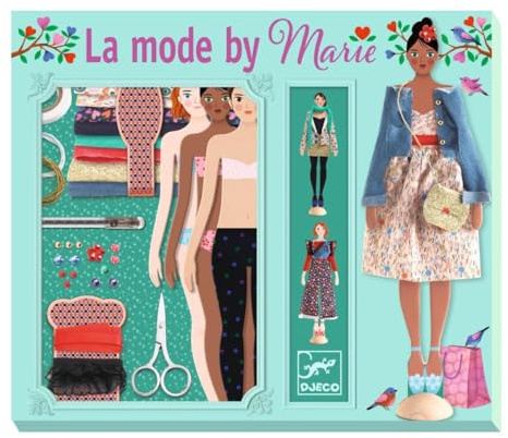 La mode by Marie – Papierpuppe und Stoffe
