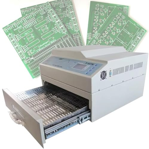 Four à Refusion De Bureau, Station De Soudage 2300W/3300W, Machine à Souder Infrarouge Professionnelle, Station De Reprise De Soudage Par Refusion Pcb, Machine De Chauffage De Soudage,T937M-110V