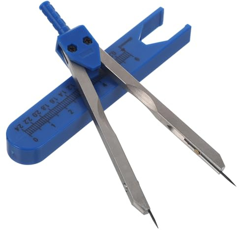 CLISPEED Calipers Divider Measuring Caliper for Electrocardiogram Medical Use by Doctor Nurse in Hospital