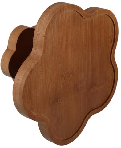 IMIKEYA Plateau Bois Forme Irrégulière Présentoir Bijoux Décoratif Coupelle Fruits Intérieur Rangement Bijoux Arôme