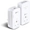 TP-Link AV1300 Gigabit Passthrough Powerline ac Wi-Fi Kit,up to 1200 Mbps WiFi speed,Wi-Fi Extender,Extra Power Socket,Works with OneMesh,No Configuration Required,UK Plug (TL-WPA8631P KIT),White
