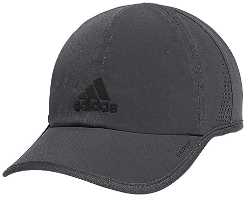 adidas Superlite 2 Relaxed Adjustable Performance Cap Grey Six/Black Reflective One Size