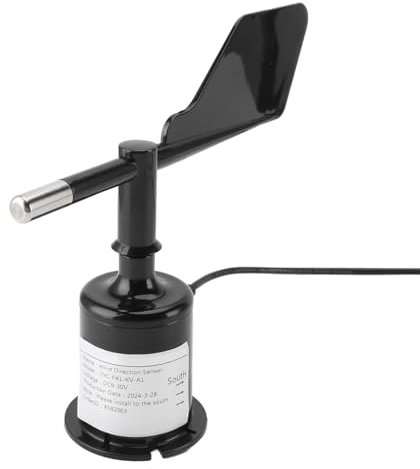 Windrichtungssensor, ABS-Gehäuse, 360-Grad-Richtungsüberwachung, für Wetterstationen, Umweltschutz, Gärten, Luft- und Raumfahrt