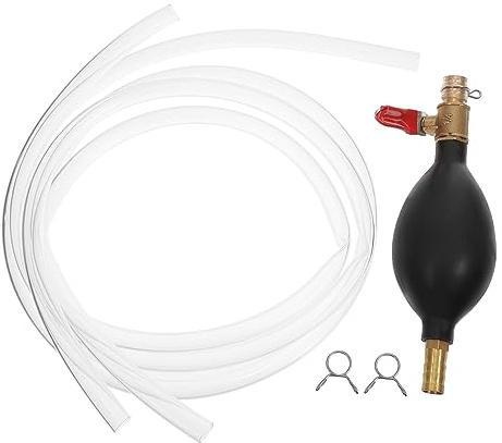 Cabilock Bomba Manual de Sifón de Gasolina 10 Mm Manguera de Conducción para Camión y Taller Uso en Verano Transferencia de Combustible Herramientas Automotrices