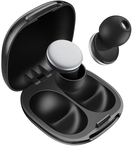 Giebnio Tappi Orecchie Dormire-47dB Riduzione Rumore (Test Lab) | Design CloudFit™ Ultra Morbido per Chi Dorme di Lato | Blocca Russare, Traffico & Sensibilità ai Rumori