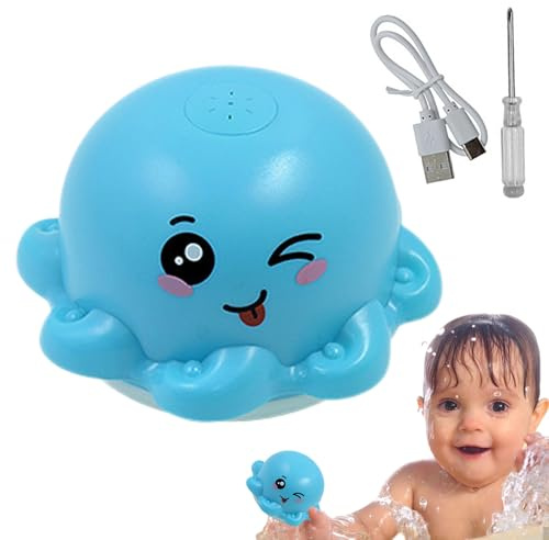 Juguetes para Baño Infantil - Juguetes Educativos de Colores con Luz - Juguete para Bañera Y Piscina con Pulverizador De Agua,para Niños Y Niñas De Preadolescencia En Piscina Playa Parque Hogar