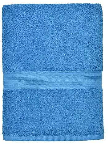 leevitex® Saunahandtuch XXL, flauschig und saugstark, 1 Saunatuch, 80 x 200 cm, Qualität 500 g/m², 100% Baumwolle - Royal