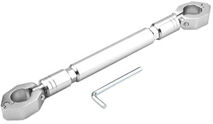 Traversino Manubrio Universale Regolabile per Motocicletta - Barra di Bilanciamento in Lega di Alluminio 7/8(22 mm)
