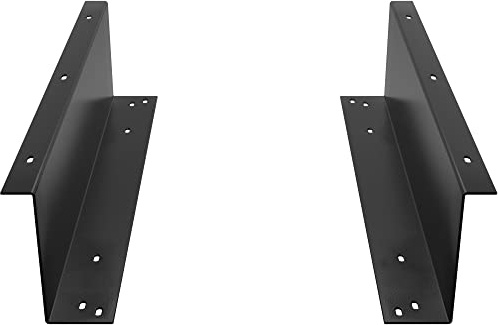 ACROPAQ Montagehalterung für Kassenschublade Unterbau - 2 x Schienen, für 41cm Kassenladen, Einfache Montage, Robuster Stahl - Montageschiene, Halterung, Kassenlade, Kasse, Geldschublade - 09024