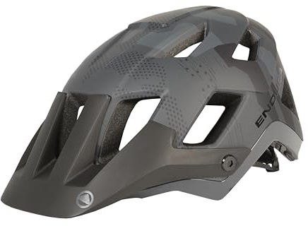 Endura Unisex Erwachsene Hummvee Plus MIPS® Helm | Schutz beim Radfahren | Verstellbare Passform Helm, Grau, M-L
