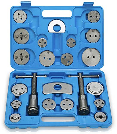 Herrselsam 22TLG Bremskolbenrücksteller Set Universal Bremskolben Kolben Kolbenrücksteller Instandsetzung Werkzeug Set