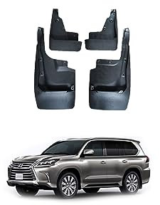 SaVgu Parafango, for Lexus LX570 2016-2022 Paraspruzzi Anteriori e Posteriori Personalizzati modellati Paraspruzzi Paraspruzzi Kit 4 Pezzi Accessori Auto