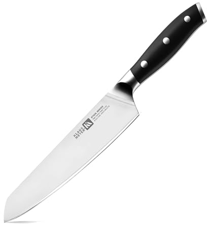 Klaus Meyer Stahl High Carbon Tri-ply Steel 8 inch Chef's Knife