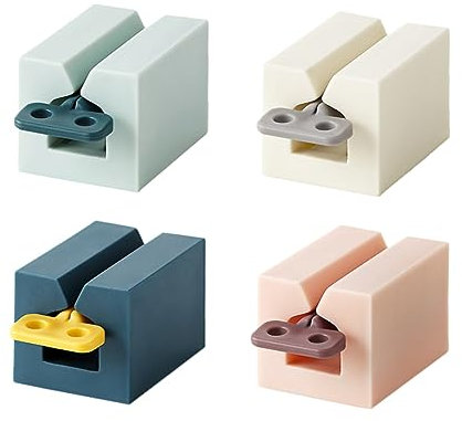 Didiseaon 4 Pièces Presse-Dentifrice Pour Les Mains Presse-Tube De Dentifrice Porte-Dentifrice Cintre Dentifrices Presse-Tube De Colorant De Couleur Ventouse De