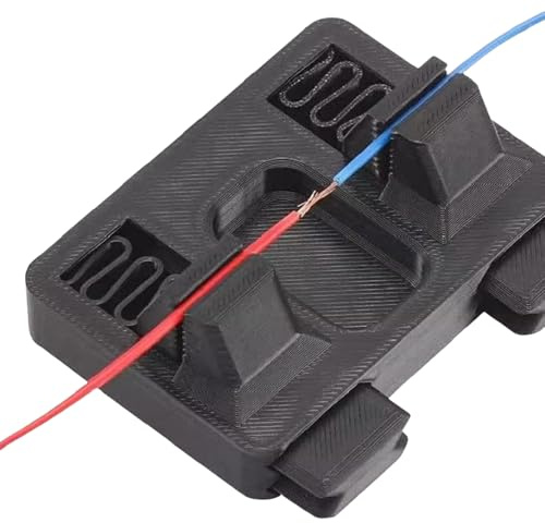 Fiauli Electric Wire Welding Fixture Welding Electrode Holder Lead,Holding Power Welding Accessories for MIG TIG Spot Welding Black