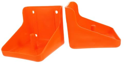 PERSELOSO 2 Stück Salzblockständer für Schafe und Pferde Professioneller Futterhalter aus Langlebigem PP Material Rutschfestes Design für Viehzubehör