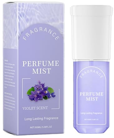 Perfume Violeta, Perfume Con Fragancia Violeta - Perfume Encantador Femenino - 100 Ml Perfume Cuerpo Violeta De Larga Duración Para Mujeres, Cabello, Ropa, Fechado, Compras
