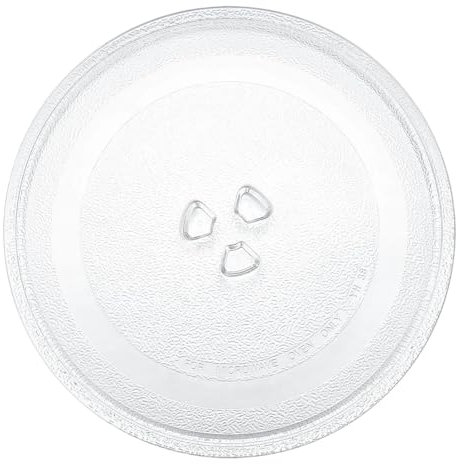 Piatto Girevole In Vetro For Microonde Da 24,5 Cm For Forni A Microonde. Accessori Facili Da Installare.