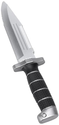 XMHBG 1 PCS Foam Swords Martial Arts Weapons,Fake Knife Blunt Dagger Prop Realistic Dagger Knife for Martial Art Training Costume Party Props(12)