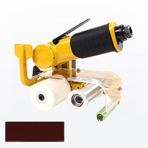 YXYLJOZ Mini Ponceuse à Bande avec 100 Bandes abrasives, compacte et Efficace pour Le Travail des métaux sur l'aluminium, Le Fer et l'acier