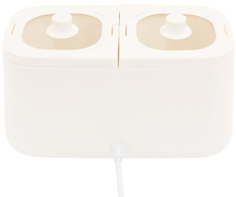 Cuociuova rapido con spegnimento automatico, 550 W, per 7 uova, bianco, medio, duro, morbido, 27 x 13 x 15 cm, 220 V, bianco