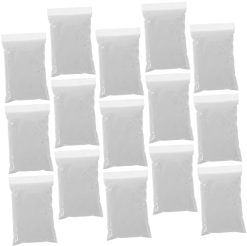 Generic Cemento Mini para Construcción de Maquetas Adhesivo Fuerte para Unir Ladrillos de Casas de Muñecas 20 Bolsas de Mortero Adhesivo a Base de Almidón para Manualidades y Modelismo