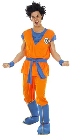 Chaks - Costume da Goku Saiyajin da uomo, Anime, Cosplay