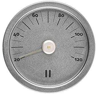 Rento - Sauna Thermometer - Aluminium - Thunder Blue , Blau - 15x15x2cm
