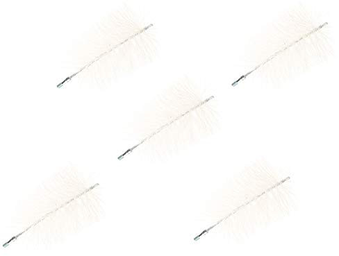 KOTARBAU Schornsteinbesen 140 mm Aus Kunststoff Niro Kaminbesen Plewa Keramik Edelstahl Rohr Rußbesen Kaminbürste Edelstahlkamin Kaminreiniger