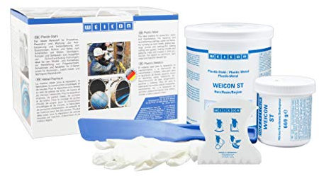 WEICON ST Résine époxy plastique 2kg réparation de pièces en acier inox