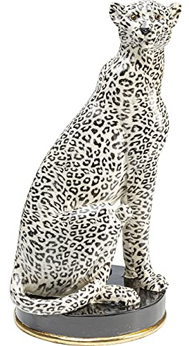 Kare Design figura decoratia Cheetah, beige/nero, motivo animale esotico, leopardo, decorazione XL, sala, corridoio, 54 cm