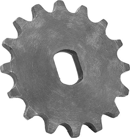 Buachois Motore 16 Denti Pignone Motore con Decelerazione a Corrente Continua, Ruota Catena Bicicletta Modello 420 Pignone Ruota Libera 16t per Moto Atv Dirt Pit Bike