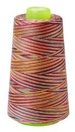 Sparrow Angel Nähgarn 2pc Regenbogenfarbe Farbnähung Faden Hand Quilting Stickerei Nähfadennadelfasernfasertool DIY Nähzubehör (Color : Type 4)