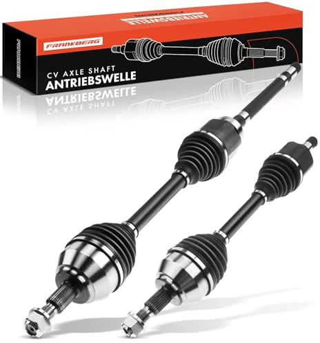 Frankberg 2x Joint Kit Drive Shaft CV Joint Kit Mitout ABS Ring Front Axle Left Right Compatible with Kug.a I 2.0L 2008-2012 Replace# 1594946