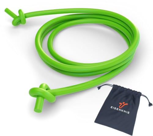 EISENKNIE Fitnessband 5 Meter – Rundes Widerstandsband aus Vollmaterial Silikon für Ringer MMA Kampfsport Training – Verschiedene Stärken – Ohne Latex