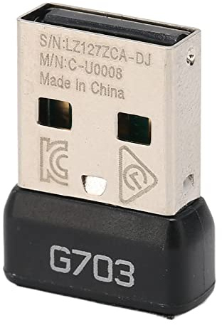 Receptor de Ratón USB de Repuesto para G703 para Lightspeed, Tecnología Inalámbrica 2,4G, Adaptador Portátil para PC, Mac y Portátil