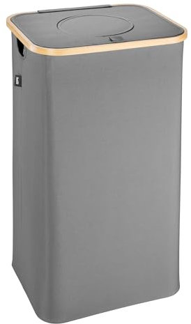 helit H2406087 - Collecteur de bouteilles consignées the bottle stash, Collecteur de bouteilles consignées gris, Collecteur de bouteilles consignées FSC100%.