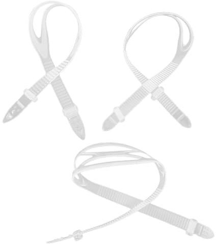 Correa para Gafas de Buceo y Natación de Silicona 3 Piezas | Versiones 2011 2014 166, Uso para Snorkeling y Natación, Ajuste Antideslizante