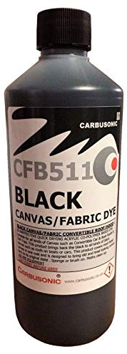Carbusonic Black Wood Stain - Solvent Wood dye (500 ml)