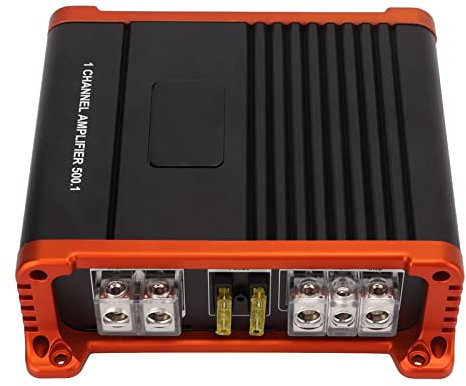Amplificador Monoblock 1 Canal Coche para Audio 500W 2Ω 300W 4Ω 10Hz 300Hz Universal para Altavoces de Coche Amplificador Monoblock Amplificador Monoblock Coche Amplificador Mono