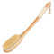 SAUNNIHEN Cepillo Espalda Ducha de Madera, 44,5 CM Cepillo Exfoliante Corporal con Mango Largo de y Cerdas Naturales, Cepillo Corporal Largo en Seco para Eliminar la Piel Muerta, Eliminar la Celulitis