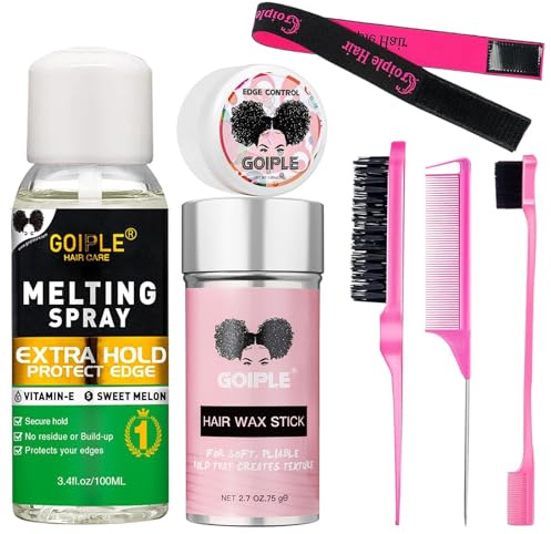 WOZUTUNT Lace Melting and Holding Spray Glue-Less Hair Adhesive for Wigs, Extra Hold Lace Melting Spray Adhesive Wig Spray for Closure Extensions