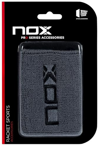 MUÑEQUERAS Blister NOX X2 Negro