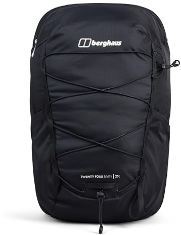 Berghaus Unisex 24/7 Rucksack | Bequemer Sitz | Strapazierfähiges Design | Rucksack für Damen und Herren Rucksack, Schwarz/Schwarz, Einheitsgröße